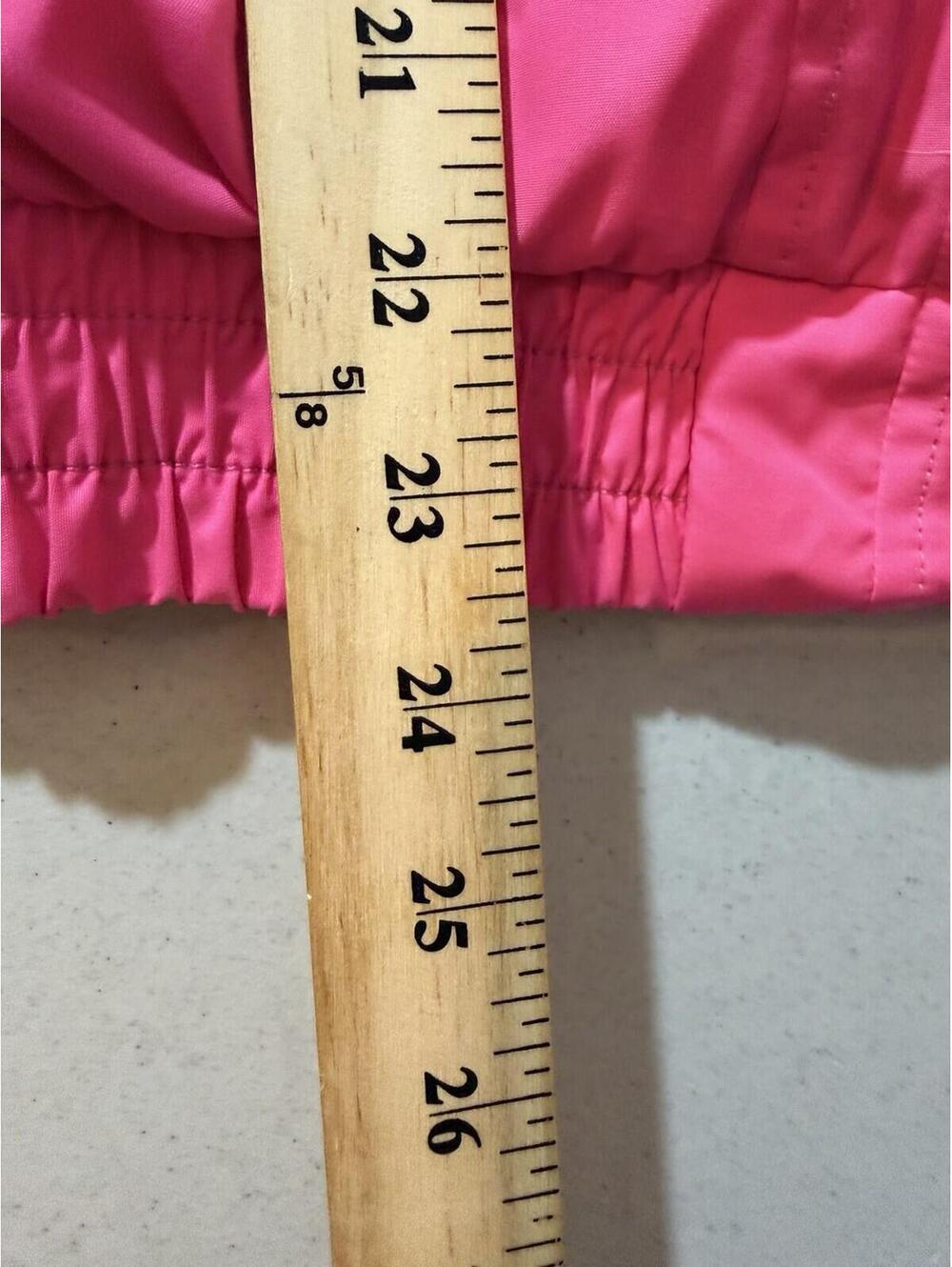 Vintage 80s Fila Magic Line Ski Jacket Womens XL Hot Pink Color Block Neon - Picture 11 of 11